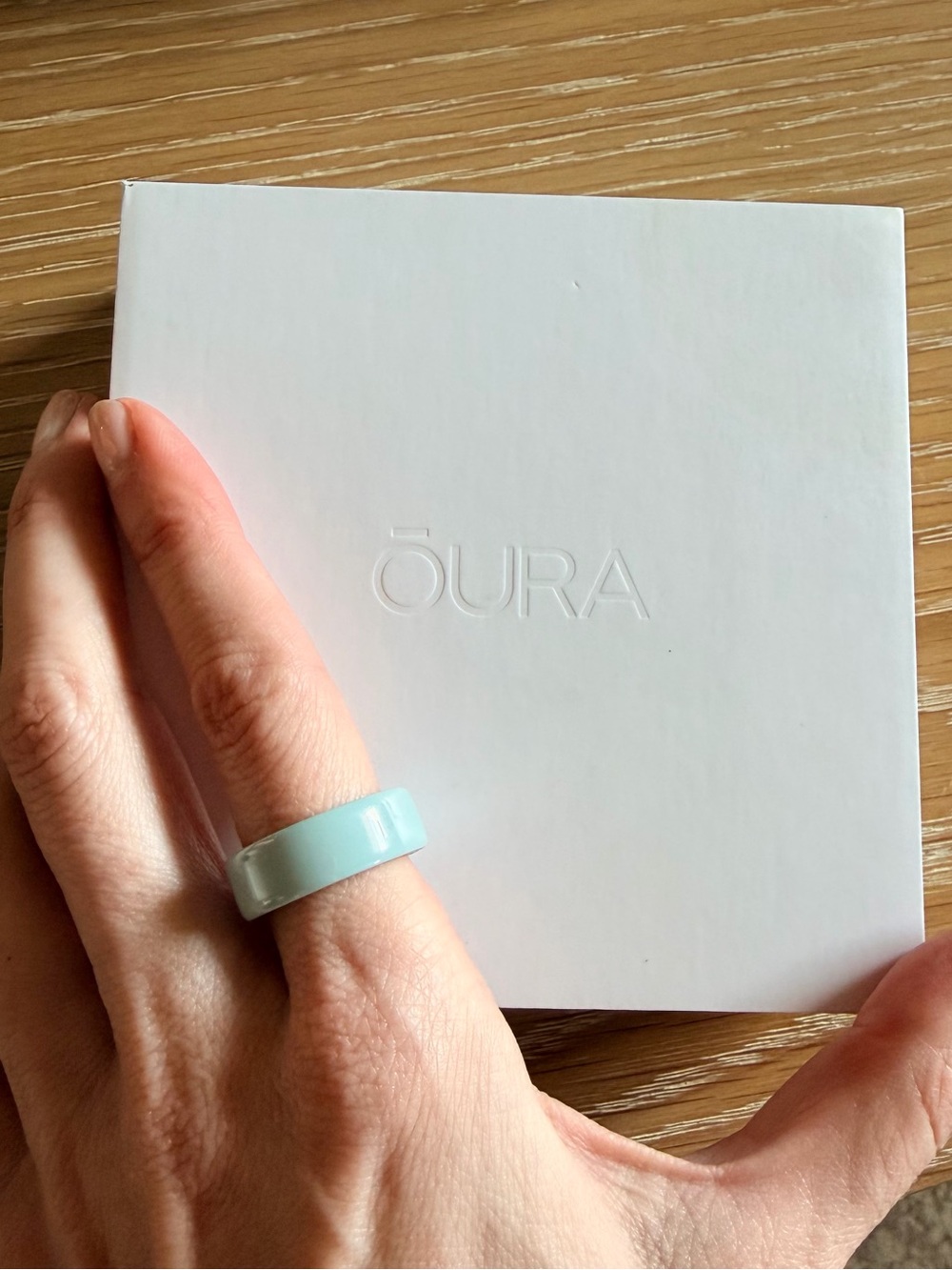 Oura Ring 4 Ceramic Finish Color Tide